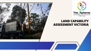 What is a Land Capability Assessment