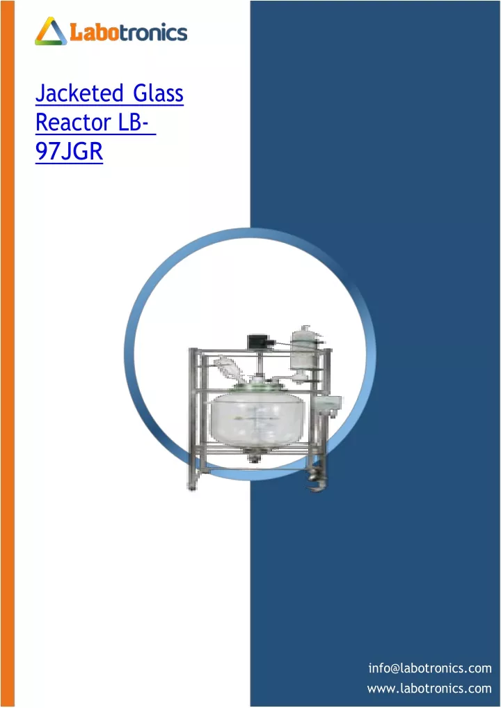 jacketed glass reactor lb 97jgr