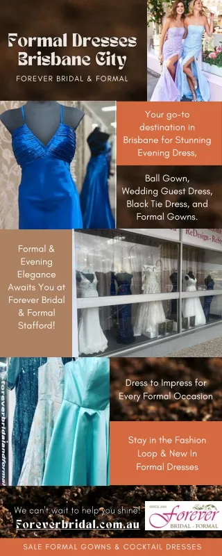 Best Formal Dresses Brisbane City - Forever Bridal & Formal
