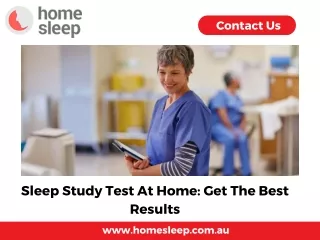 Sleep Study Test At Home: Get The Best Results