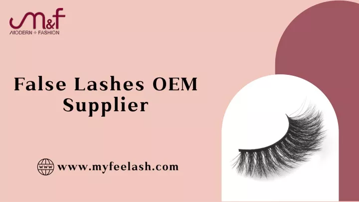 false lashes oem supplier