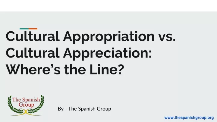 cultural appropriation vs cultural appreciation where s the line