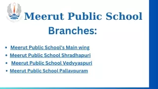 Top 10 best schools in Meerut