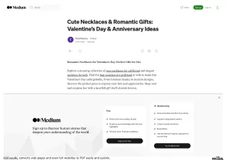 Cute Necklaces & Romantic Gifts: Valentine's Day & Anniversary Ideas