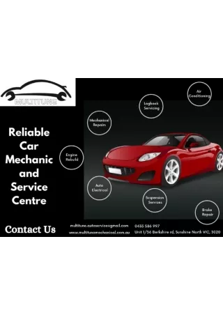 Best Car Mechanic Service Centre In Sunshine