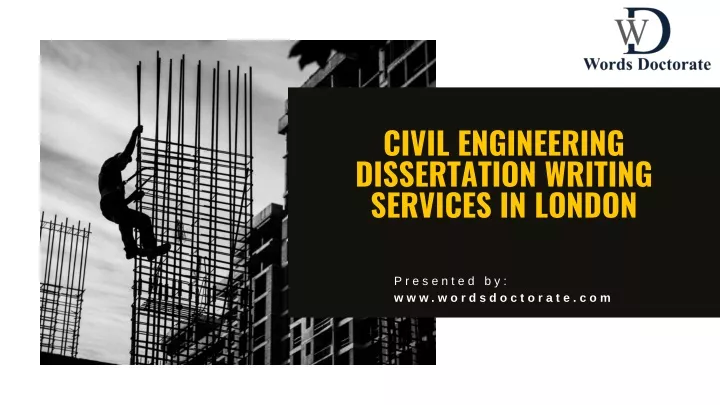 civil engineering dissertation writing services