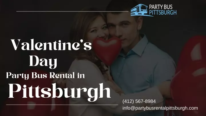 valentine s day party bus rental in