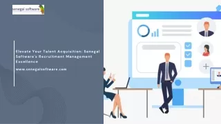 Elevate Your Talent Acquisition Senegal Software's Recruitment Management Excellence