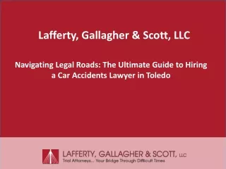 Navigating Legal Roads: The Ultimate Guide to Hiring a Car Accidents Lawyer in T