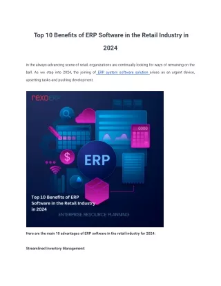 Top 10 Benefits of ERP Software in the Retail Industry in 2024 (1)