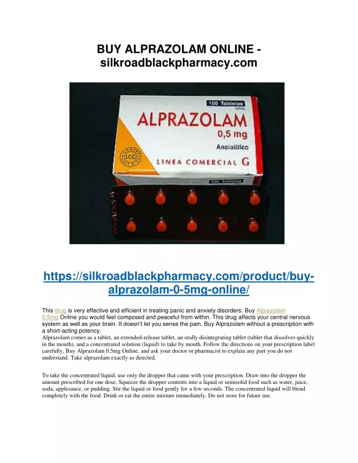 buy alprazolam online silkroadblackpharmacy com