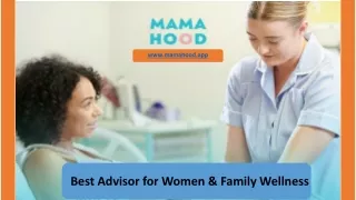 Best Advisor for Women & Family Wellness - mamahood.app