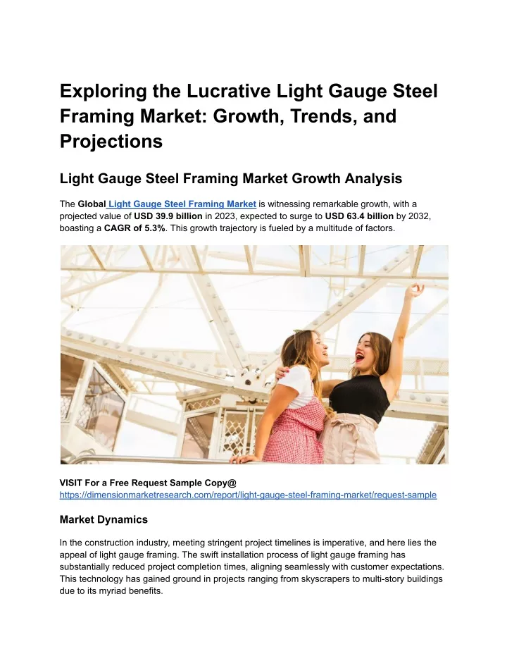 exploring the lucrative light gauge steel framing