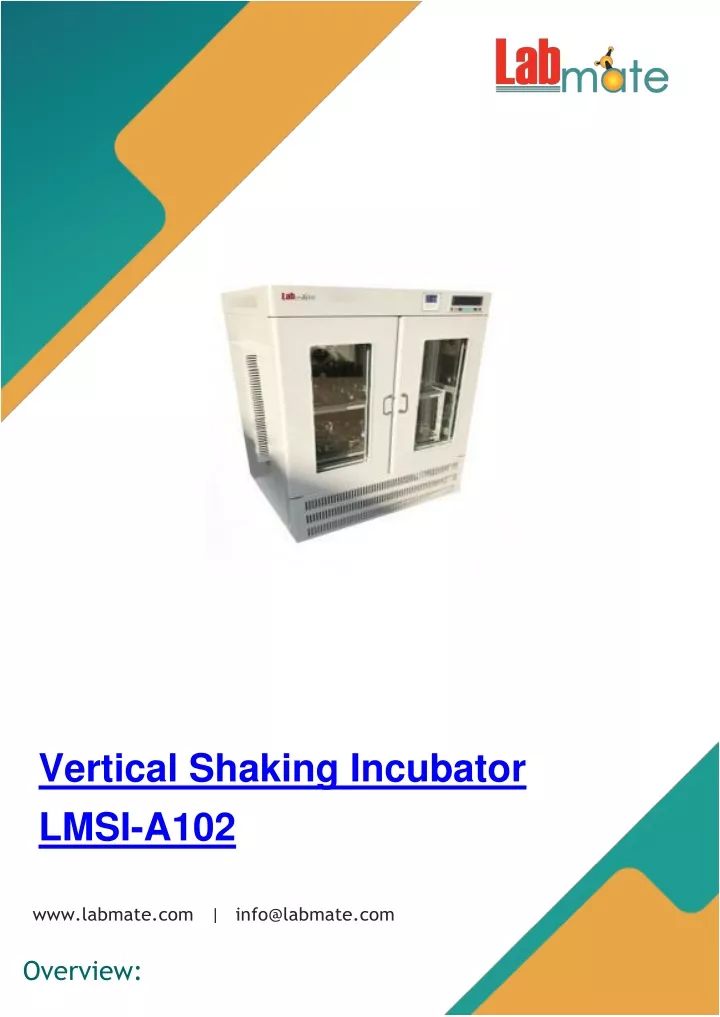 vertical shaking incubator lmsi a102