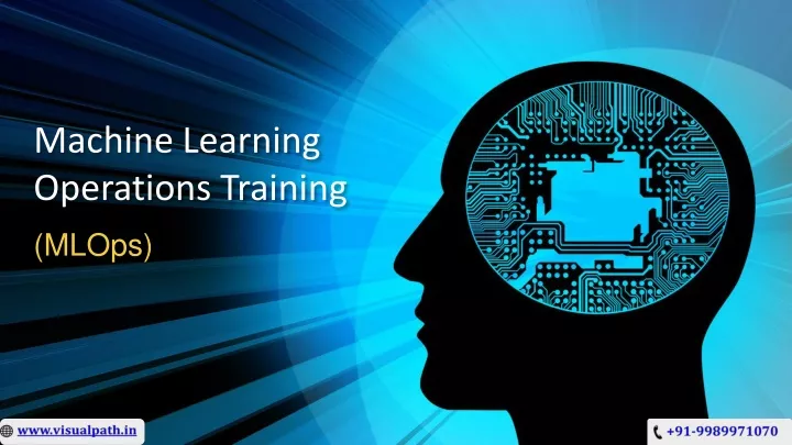 machine learning operations training