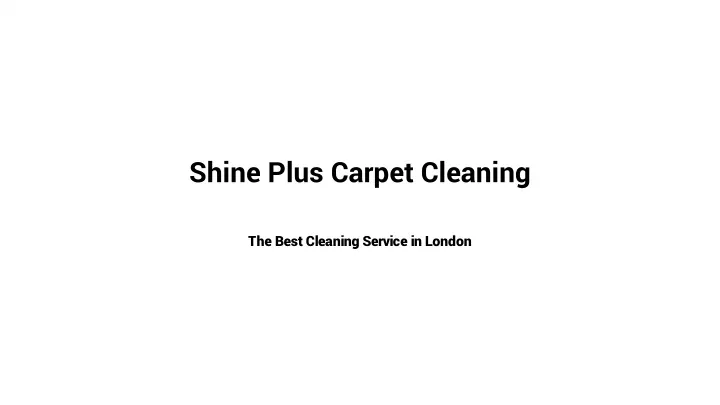 shine plus carpet cleaning