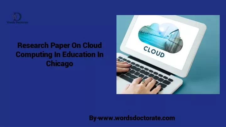 research paper on cloud computing in education