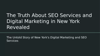 Maximizing Visibility The Power of Organic SEO in New York
