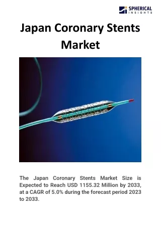 Japan Coronary Stents Market