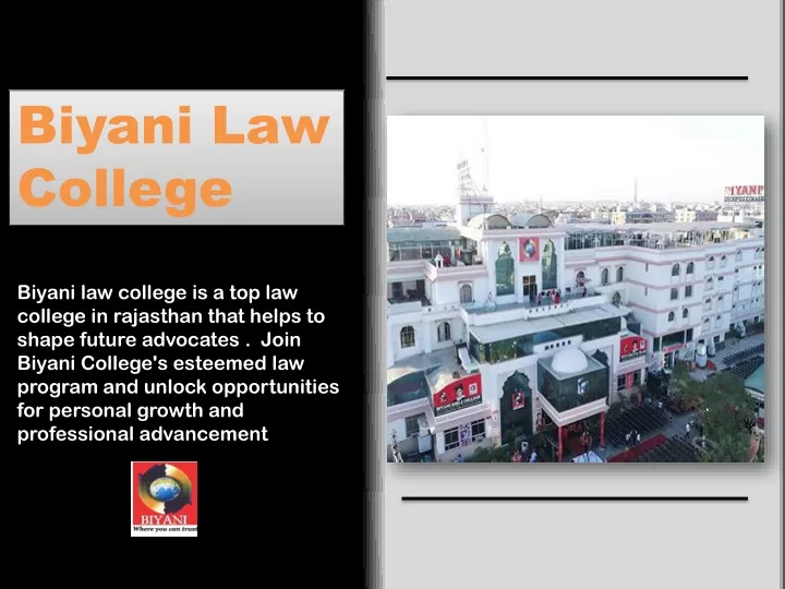 biyani law college