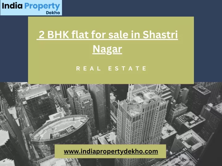 2 bhk flat for sale in shastri nagar