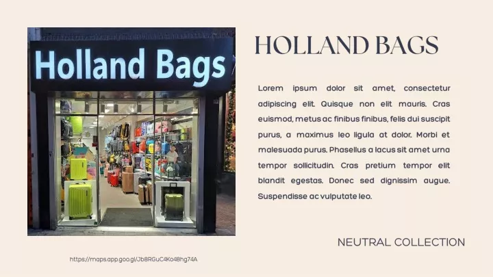 holland bags
