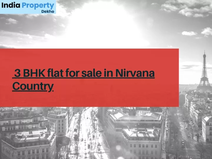 3 bhk flat for sale in nirvana country