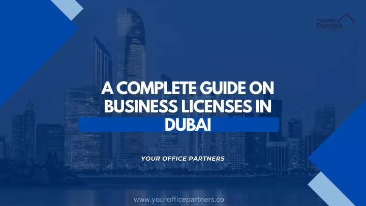 a complete guide on business licenses in dubai