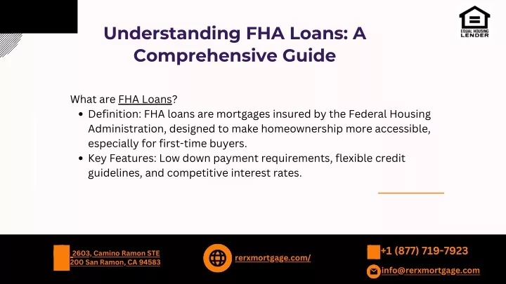 understanding fha loans a comprehensive guide