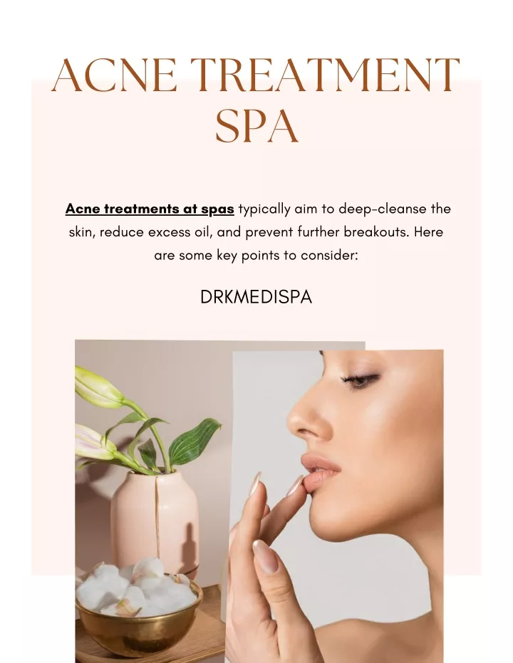 acne treatment spa