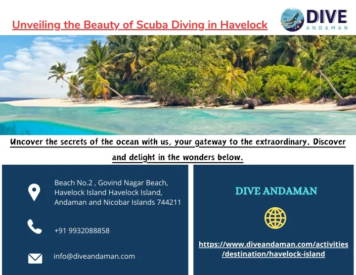 unveiling the beauty of scuba diving in havelock