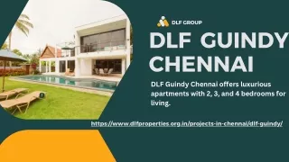 DLF Guindy Chennai – Newly Launched Apartments