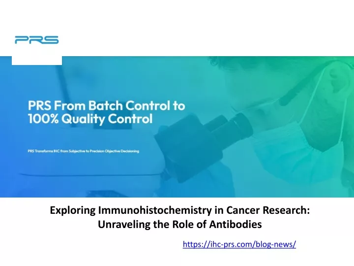 exploring immunohistochemistry in cancer research