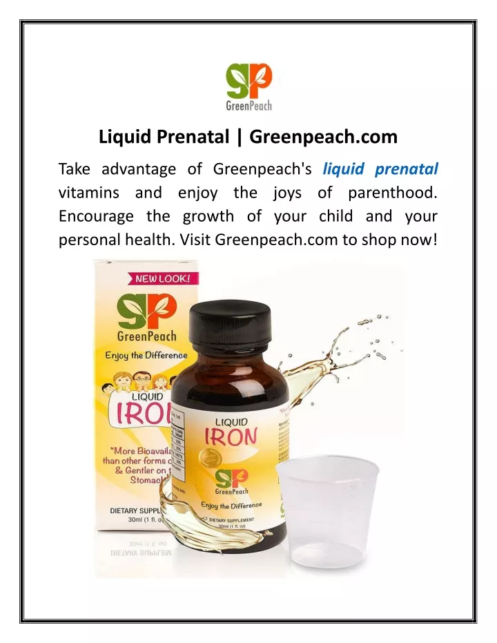 liquid prenatal greenpeach com