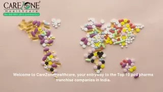 Top 10 pcd pharma franchise companies in India