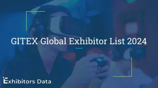 GITEX Global Exhibitor List 2024