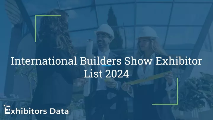international builders show exhibitor list 2024