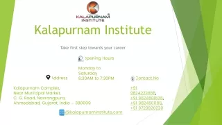 Kalapurnam Institute ppt