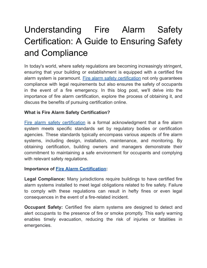 understanding certification a guide to ensuring