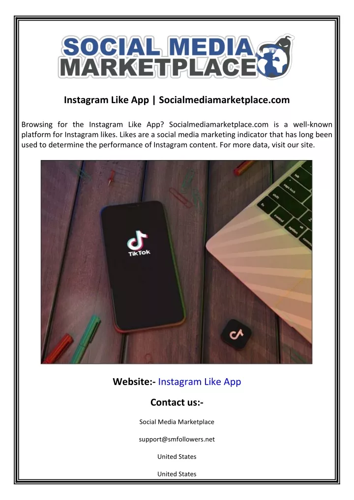 instagram like app socialmediamarketplace com