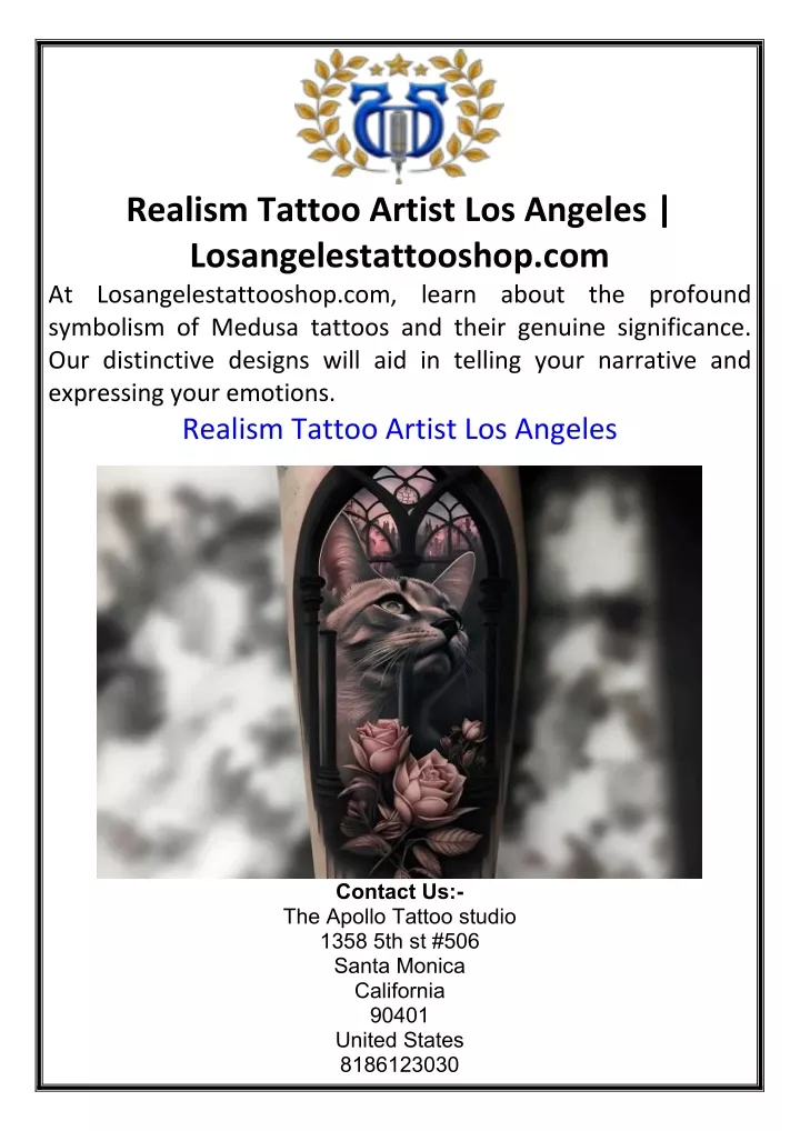 realism tattoo artist los angeles