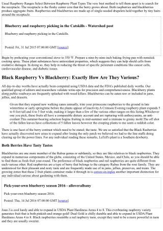 Black Raspberries Vs Blackberries: What Is The Distinction?