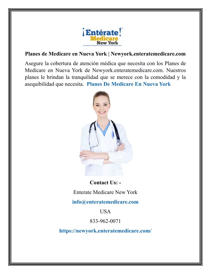 planes de medicare en nueva york newyork