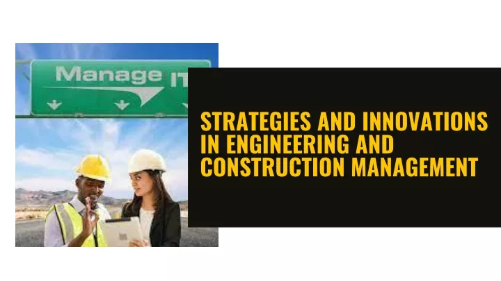 strategies and innovations in engineering