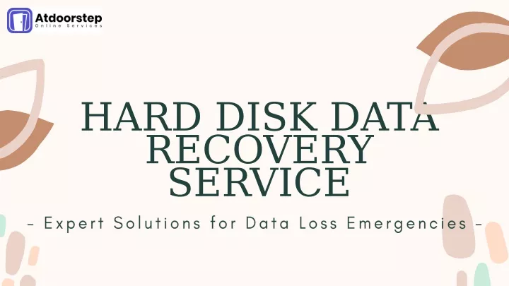 hard disk data recovery service