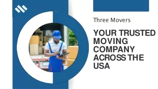 Your Trusted Moving Company Across the USA