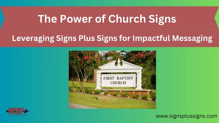 the power of church signs