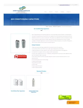 Air Conditioning Capacitors