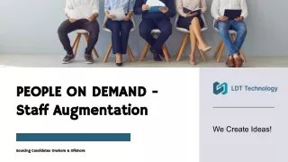 people on demand people on demand staff