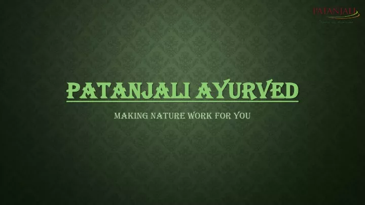 patanjali patanjali ayurved